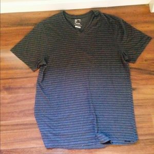 On the byas tee shirt v neck