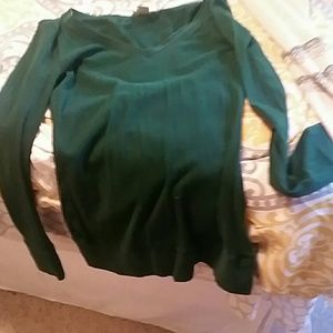 Green long sleeve shirt
