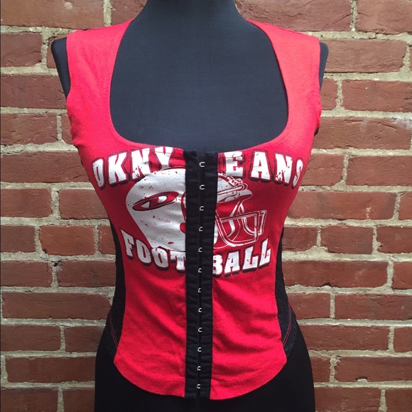 Fitted corset top