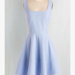 Baby blue summer formal dress