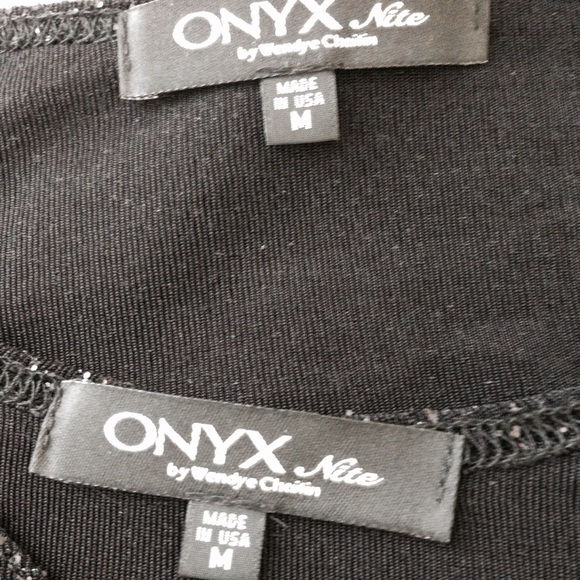 Glitter shell/ long sleeves attached - Picture 3 of 3