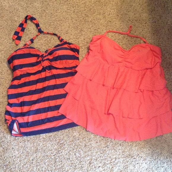 2 Maternity halter Tankinis