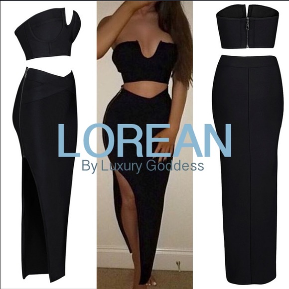 LOREAN bandage two-piece