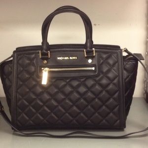 Michael Kors Selma Quilt Zip Satchel
