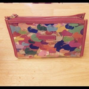 Used Dooney and Bourke cosmetic bag