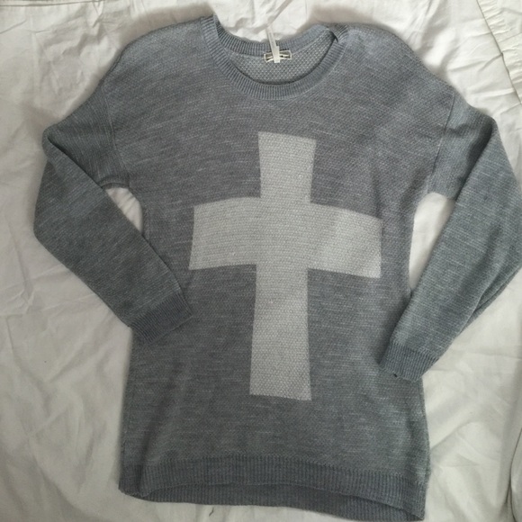Long sleeve tunic sweater