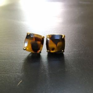 Kate spade classic square stud earrings