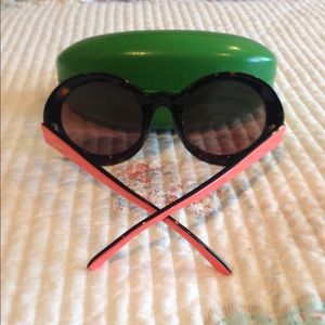 Kate Spade Graceann Oversized Oval Sunglasses