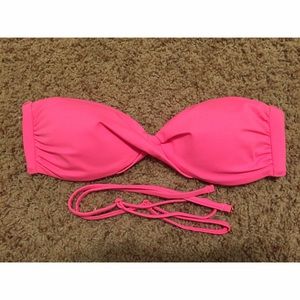 Hot Pink Swimsuit Top from H&M