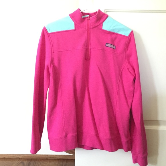 Vineyard Vines Shep Shirt in Hot Pink and Lt. Blue
