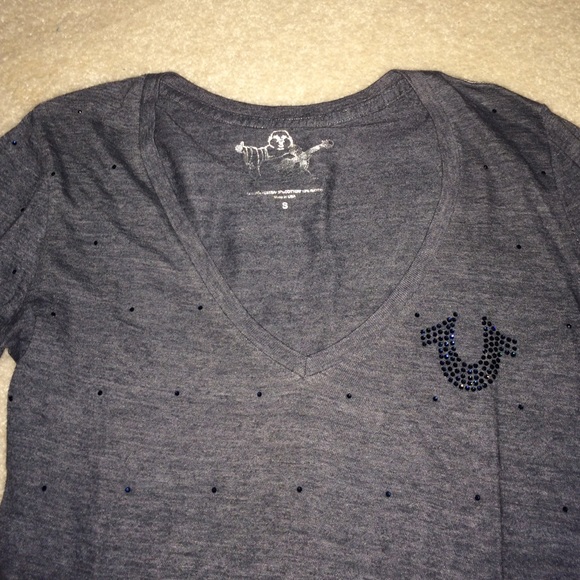 True Religion Sparkle V-Neck