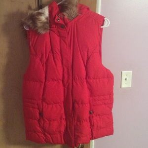 Red bubble Vest