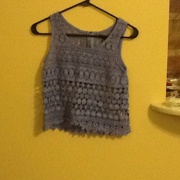 Forever 21 crochet crop top