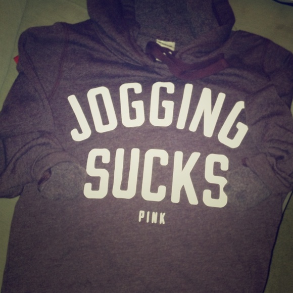 Pink hoodie