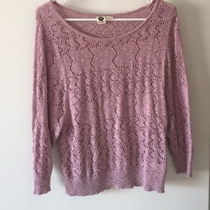 Roxy Light Purple Sweater, size S