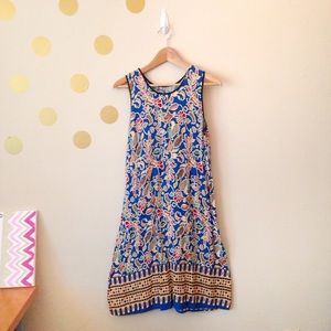 Midi dress with awesome pattern