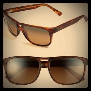 Gently used Maui Jim waterways. Brown color.