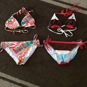 Bundle of Roxy bathing suits
