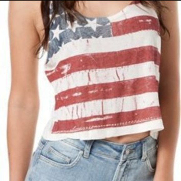 🇺🇸Brandy American Flag Tank🇺🇸 - Picture 2 of 2