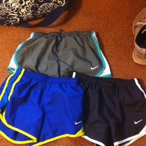 Nike dri fit running shorts!