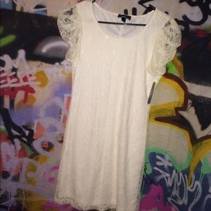 Ivory Lace Dress