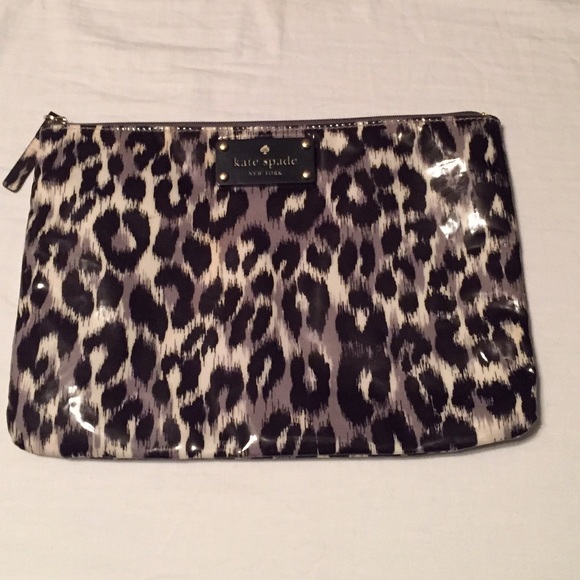 Kate Spade Leopard Clutch