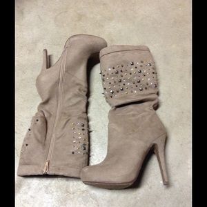 Studded boots