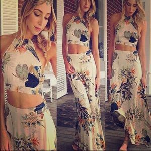 A two piece summer outfit