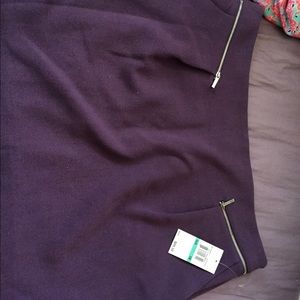 Purple Michael kors skirt size 16 NWT