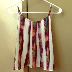 URBAN OUTFITTERS 'SILENCE + NOISE' PINK TANK TOP