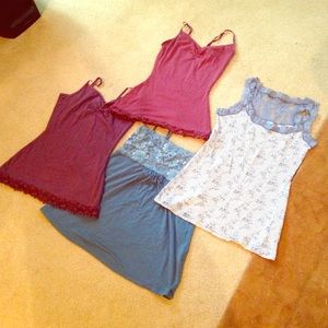 Lovely Maurice's tank top bundle with lace detail!