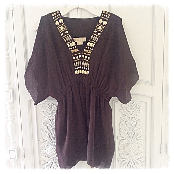Michael Kors Tops - Michael Kors brown tunic