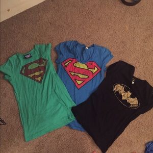 3 Super Hero Vintage Tee