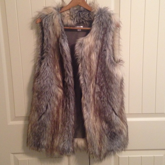 Long Fur Vest
