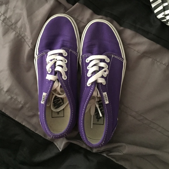 purple vans // also sold on mercari