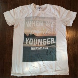 You Me At Six Spring Fever 2013 Tour Tee Shirt