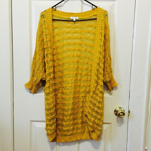 Mustard Cardigan