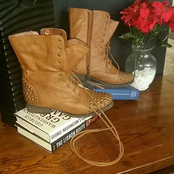 20% off Today Tan Pu Breckelle's Combat Boots