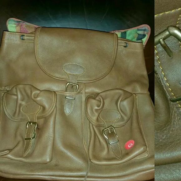 Gaston Glock Finnish moose leather backpack
