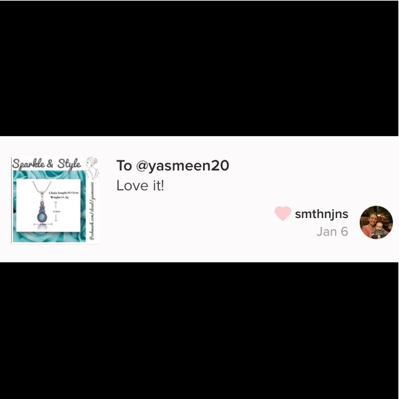 🌟 Antique silver with turquoise stone necklace🌟 - Picture 3 of 4