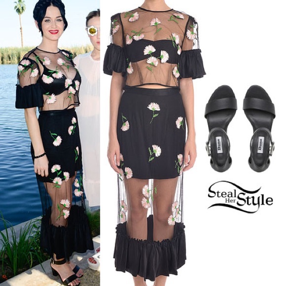 Alice Mccall Dresses & Skirts - Alice McCall learning to fly embroidered top skirt