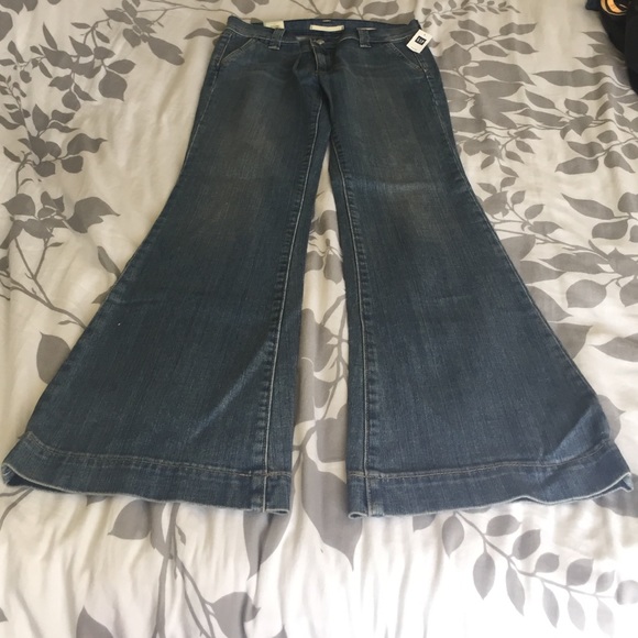 Old navy low rise wide leg jeans/4
