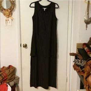 BCBGeneration Black High Low Cocktail Dress