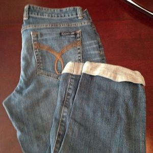 Calvin Klein roll cuff capris