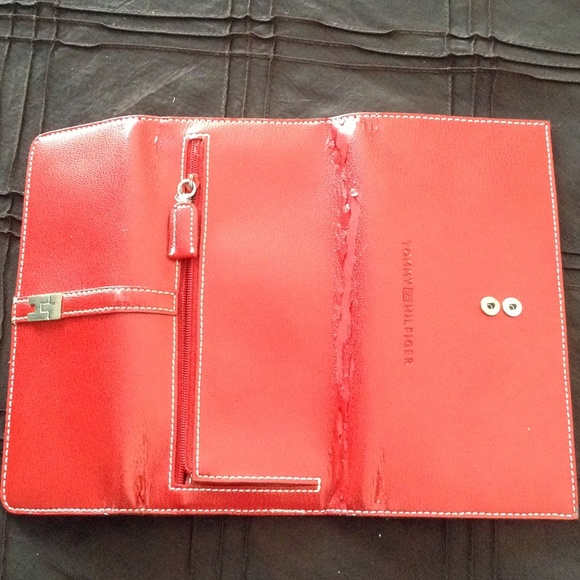 Coach  Red leather Handbag - Picture 3 of 4