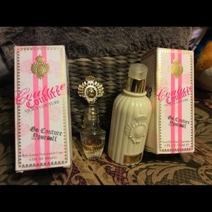 Juicy Couture perfume and lotion