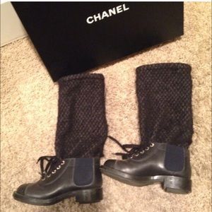 Authentic Slouchy Chanel Boot