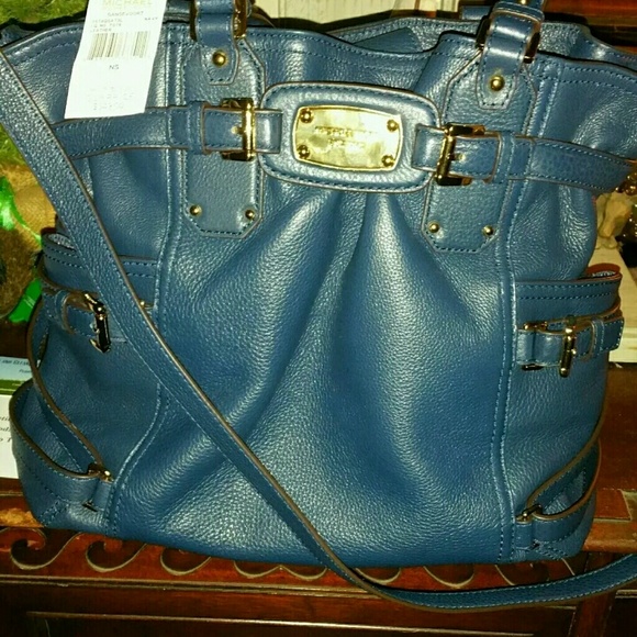 Michael Kors Gansevoort bag in Navy