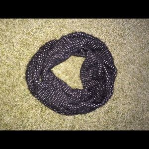 Black and silver scarf