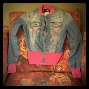 🎀 Dolce & Gabbana. RARE vintage denim jacket.